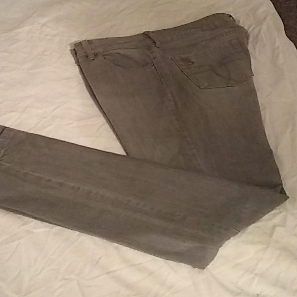 Grey jeans